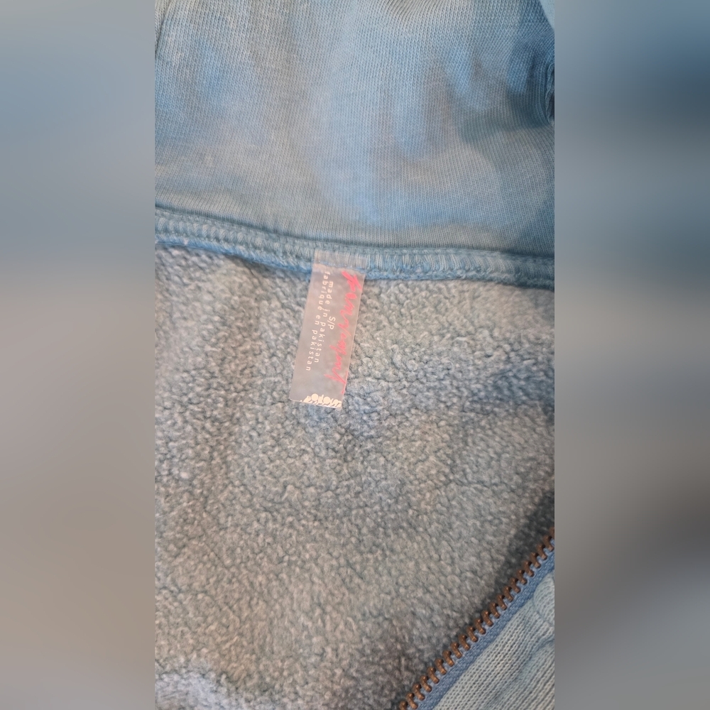 Free People Intercept 1/2 Zip Hoodie Fleece Lined‎ NWT sweatshirt - Picture 10 of 11